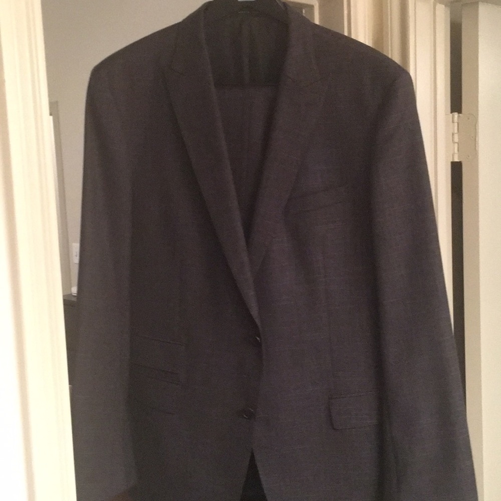Grey Hugo Boss suit